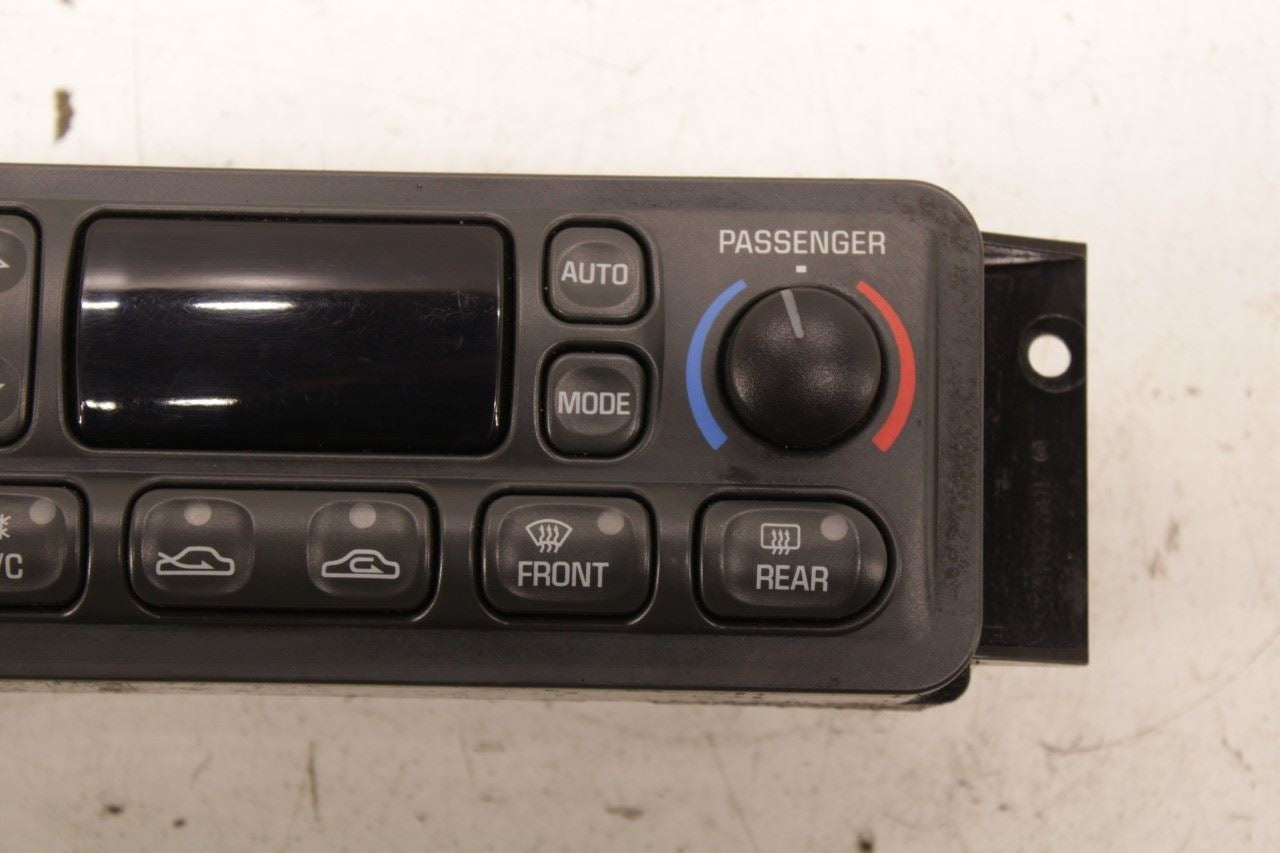 1998-99 Chevrolet Corvette AC Heater Temperature Climate Control Panel 16254311 - Alshned Auto Parts