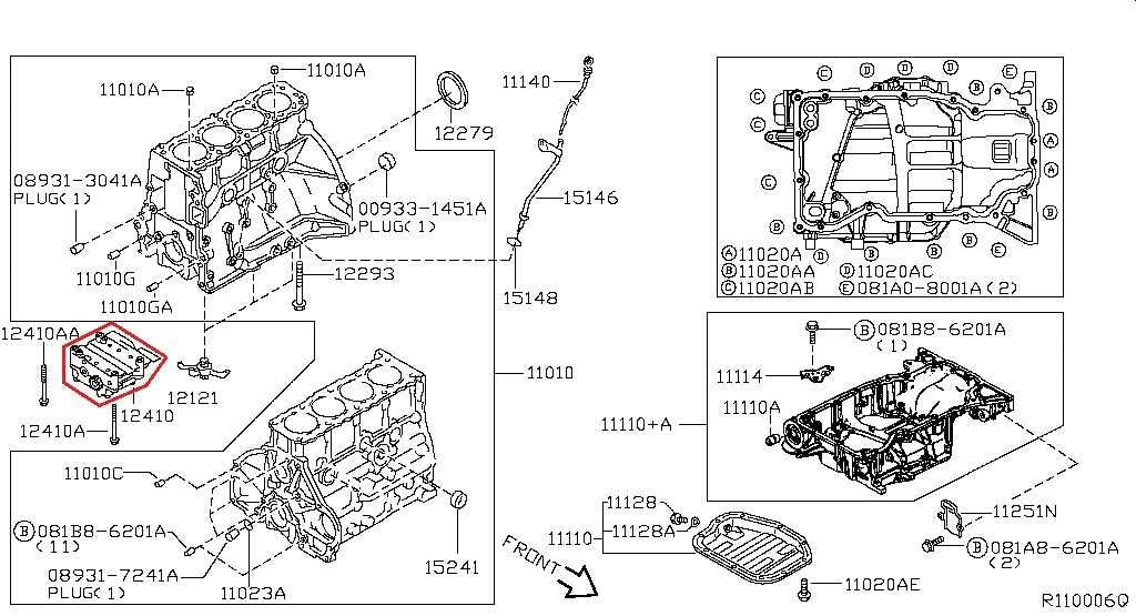 2014-20 Nissan Rogue SV 2.5L Engine Balance Shaft Balancer Complete 12410-3TA0B1