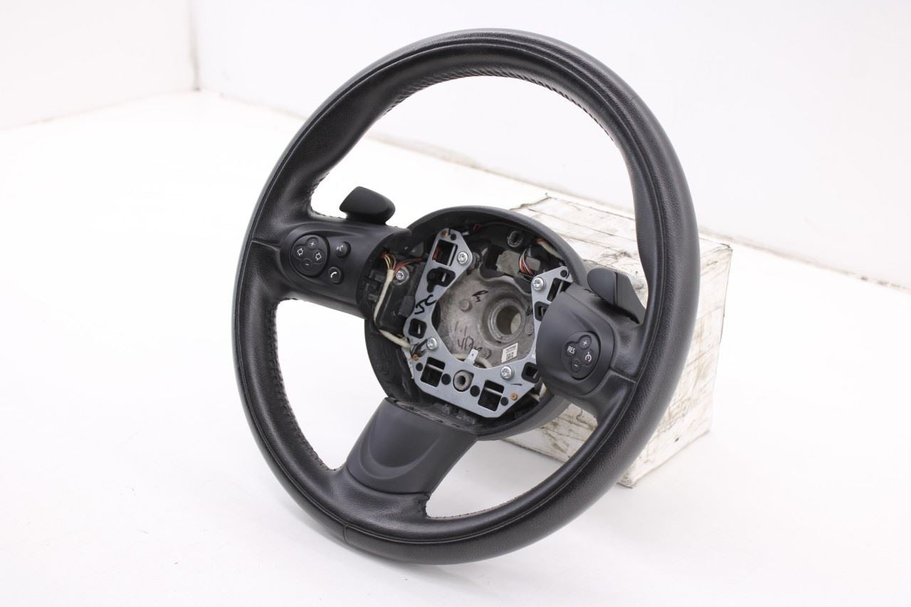 2011-16 Mini Countryman Cooper S 1.6L Steering Wheel Leather w/ Control Buttons6