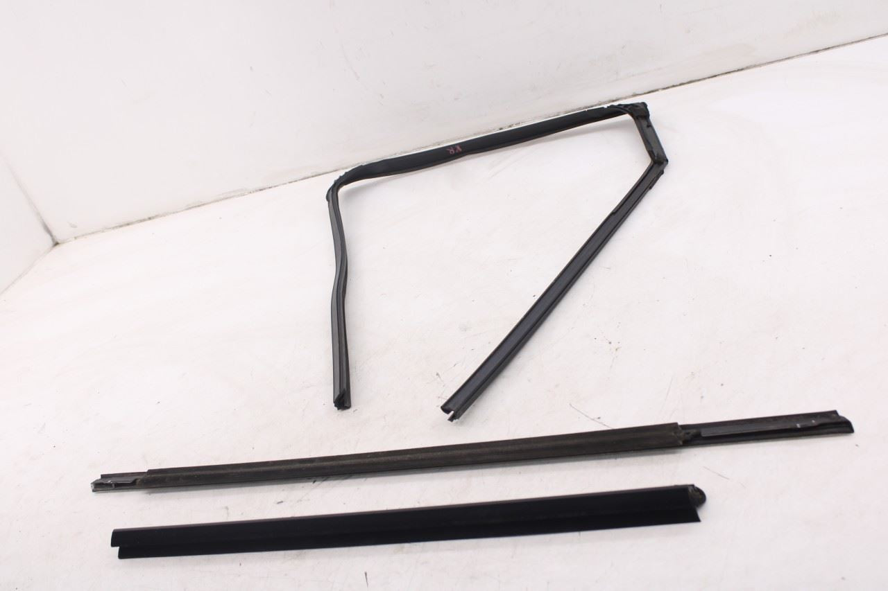 2019-25 Infiniti QX50 Essential Rear Right Door Glass Run Channel Trim Belt Set - Alshned Auto Parts