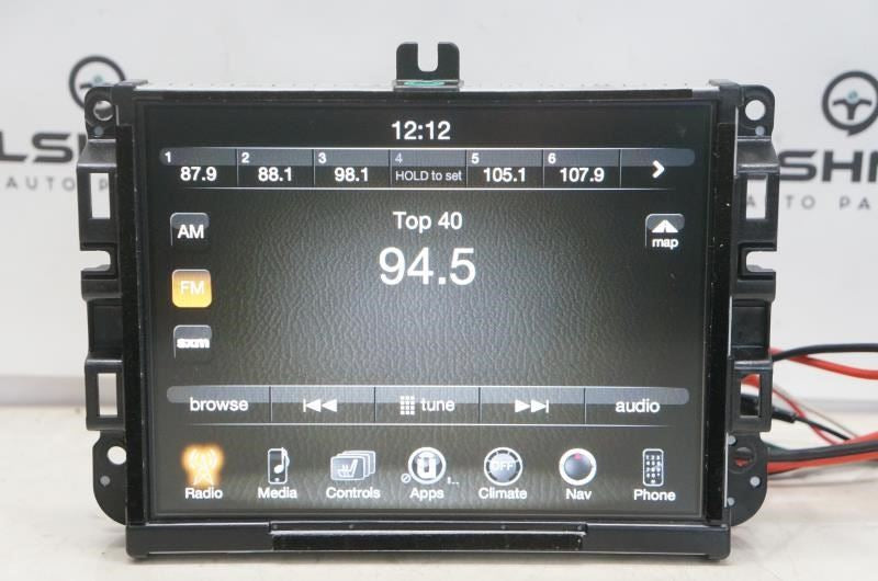 2017 Ram 1500 8.4'' Display Uconnect Navigation Radio Receiver 68270657AG OEM - Alshned Auto Parts