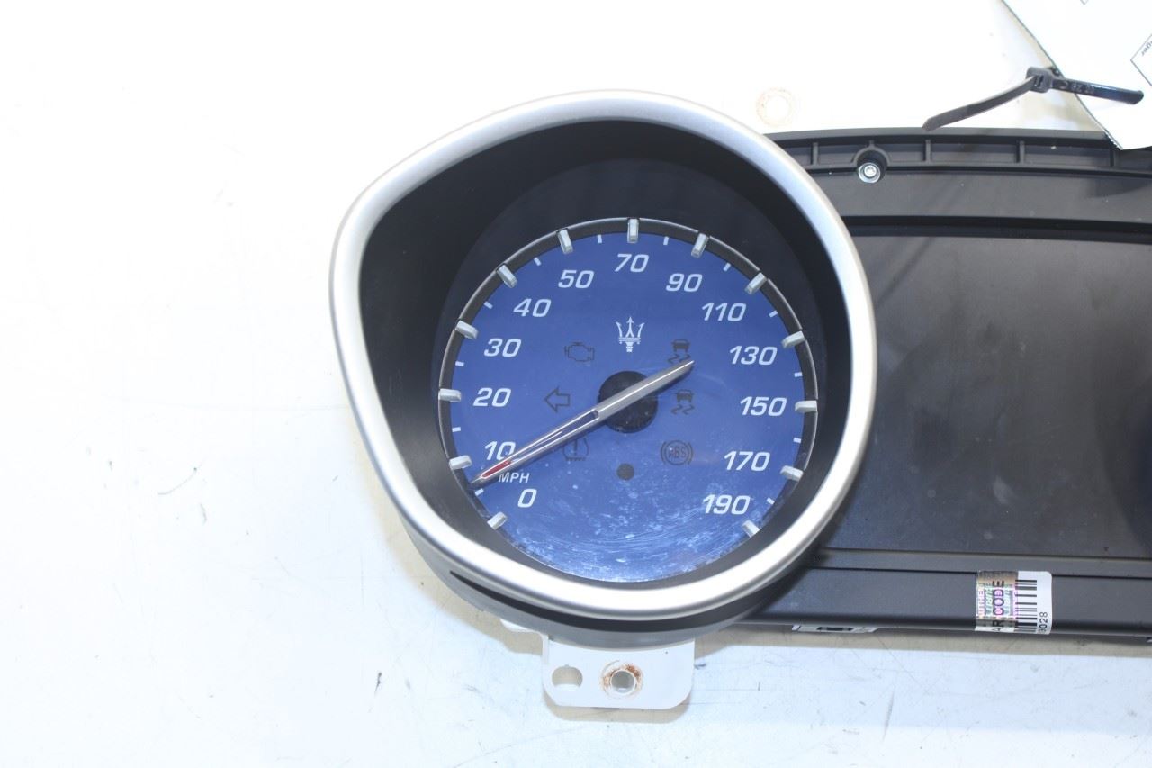 2017 Maserati Ghibli 3.0L RWD Speedometer Gauge Instrument Cluster 45K Mileage - Alshned Auto Parts