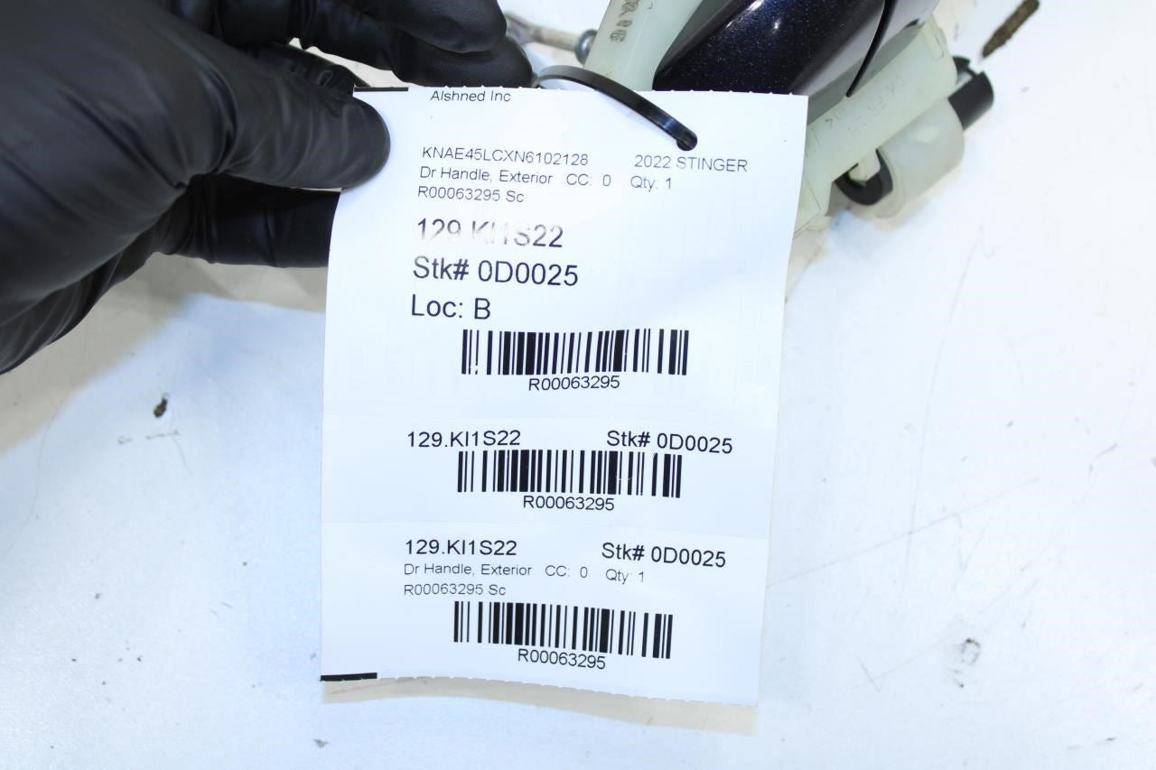 2018-2023 Kia Stinger GT1 Front Left Side Door Exterior Handle 82651-J5210 OEM - Alshned Auto Parts
