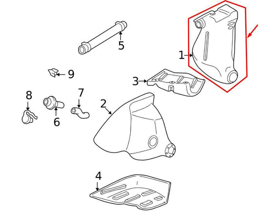 1997-1998 Chevrolet Corvette 5.7L Right Passenger Side Fuel Gas Tank 12458238 - Alshned Auto Parts