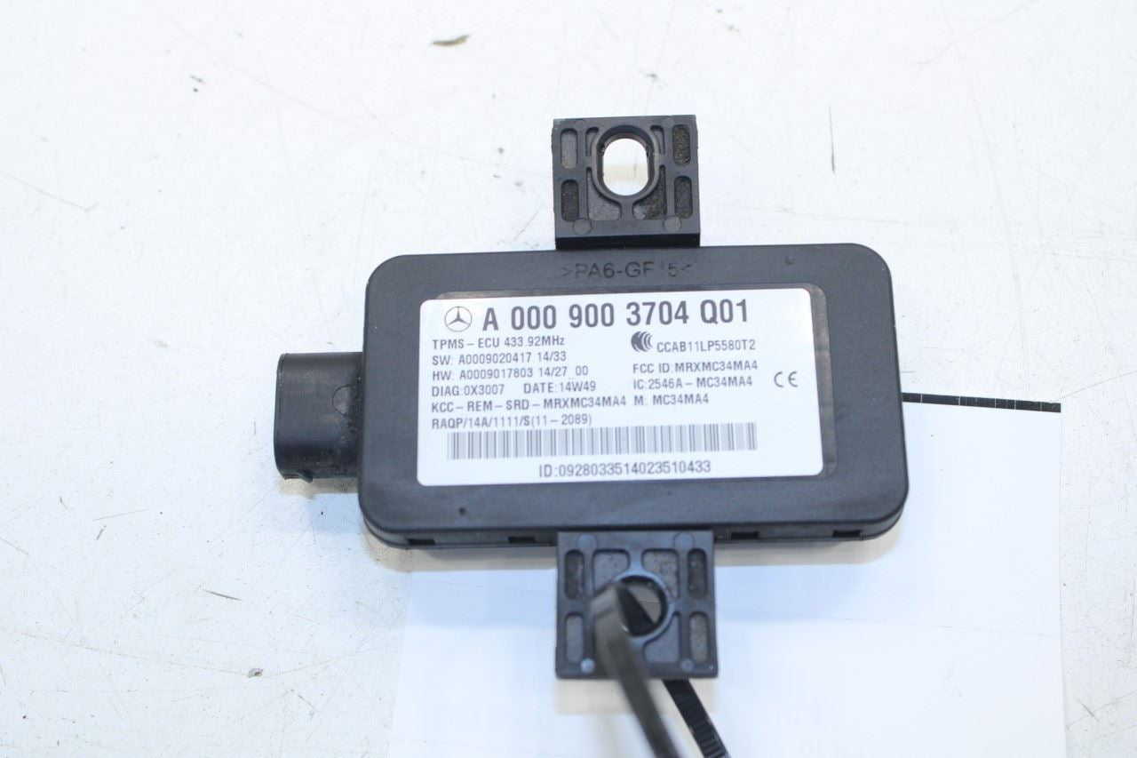 2012-15 Mercedes-Benz ML350 Tire Pressure Monitoring System TPMS Control Module - Alshned Auto Parts