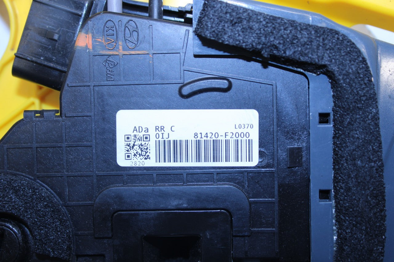 2016-20 Hyundai Elantra SEL Rear Right Side Door Lock Latch Actuator 81420-F2000 - Alshned Auto Parts