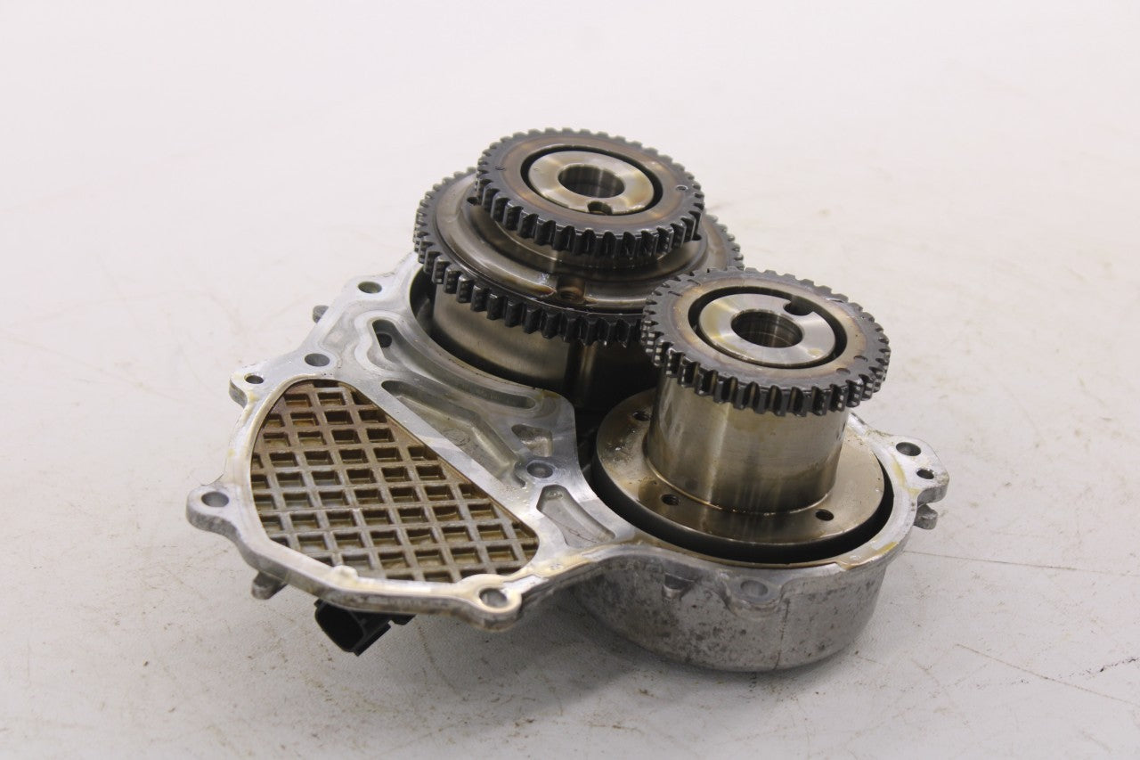15-24 Nissan Murano Platinum 3.5L RH Side Engine VVT Cover w/ Camshaft Sprockets3