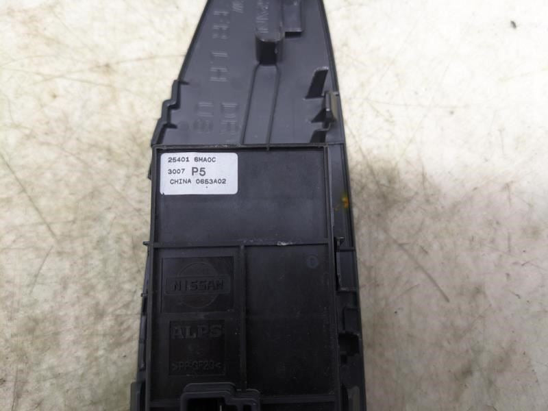 2017-22 Nissan Rogue Sport Front Left Master Power Window Switch 25401-6MA0C OEM - Alshned Auto Parts