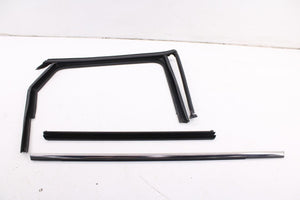 2019-26 Volkswagen Jetta SE Rear Right Door Run Channel w/ Belt Weatherstrip Set