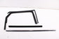 2019-26 Volkswagen Jetta SE Rear Right Door Run Channel w/ Belt Weatherstrip Set - Alshned Auto Parts