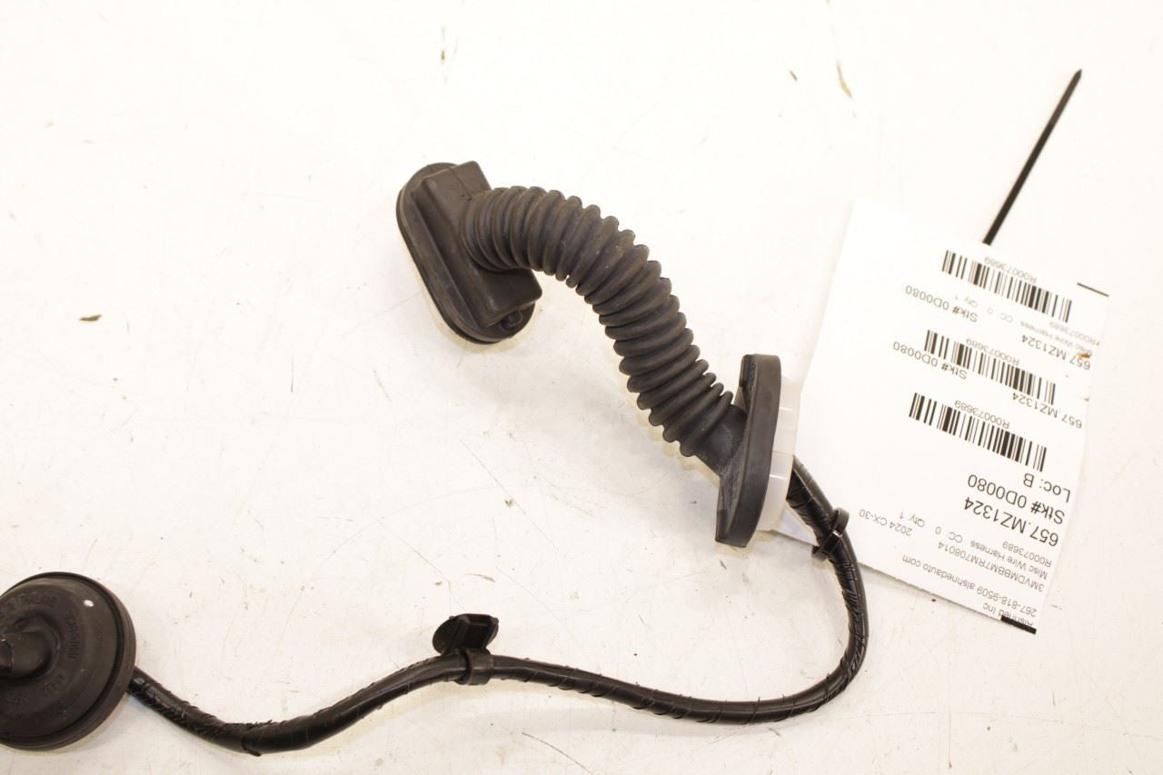 2024-2025 Mazda CX-30 2.5 S Rear Left Driver Door Wire Harness DNBH-67-220 OEM - Alshned Auto Parts