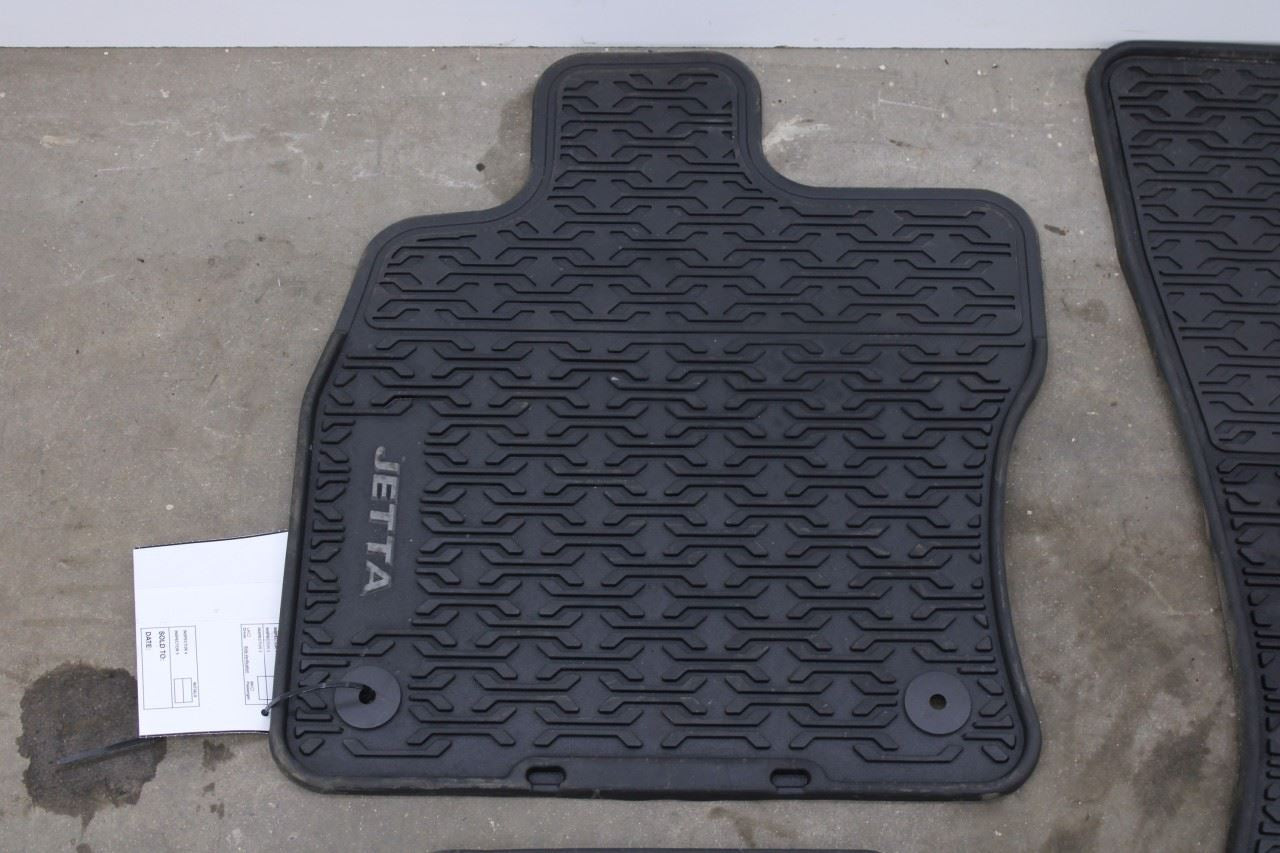19-26 Volkswagen Jetta SE Front Rear RH Left Side All Weather Rubber Floor Mats - Alshned Auto Parts