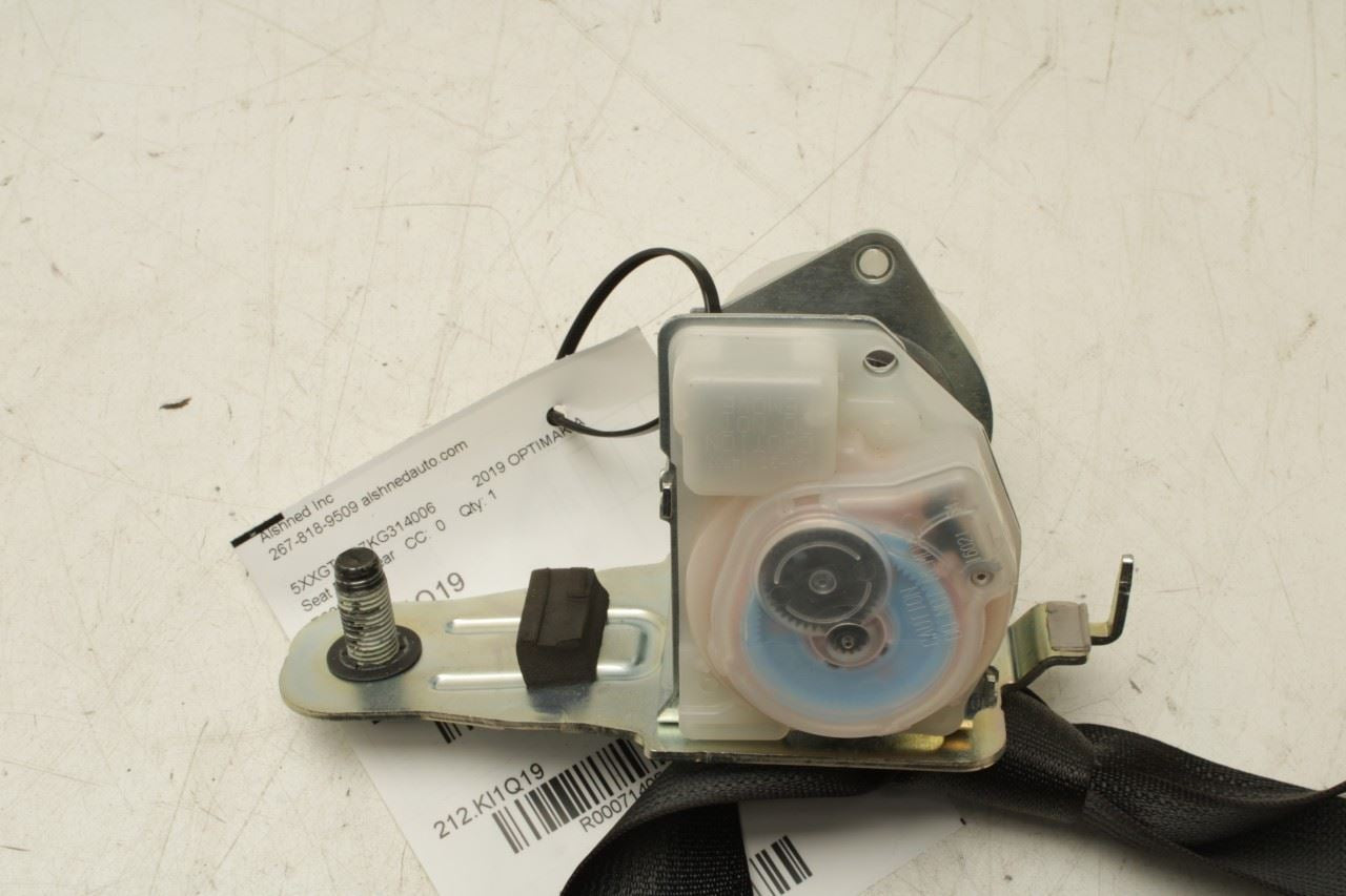 2016-20 Kia Optima LX 2.4L Rear Center 2nd Row Seat Belt Retractor 89850D5500WK - Alshned Auto Parts