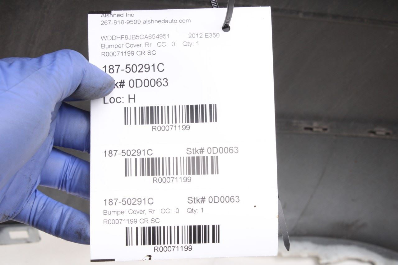 10-13 Mercedes-Benz E350 Sport 4Matic Rear Bumper Cover 21288044409999 OEM *ReaD - Alshned Auto Parts