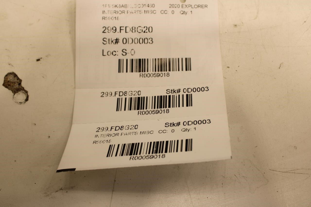 17-25 Ford Explorer RR Headliner RH and LH AC Air Vent Grille Pair JB5Z-19893-AE - Alshned Auto Parts