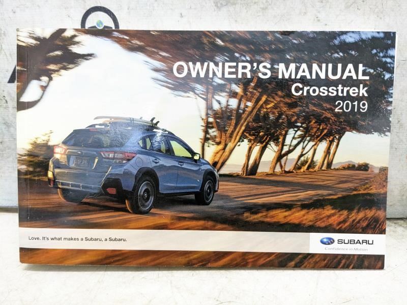 2019 Subaru Crosstrek Owners Manual Set with Case MSA5M1907A OEM - Alshned Auto Parts