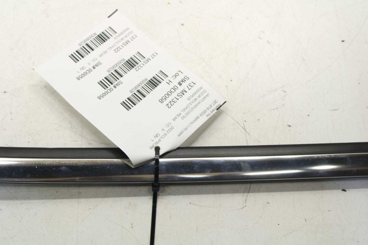 18-25 Mitsubishi Eclipse Cross ES Rear Left Door Upper Trim Molding 5735A647 OEM - Alshned Auto Parts