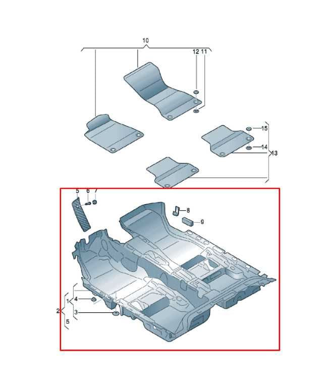 18-20 Audi S5 Premium Front and Rear 2nd Row Floor Carpet Liner 8W1-863-021-WZ5 - Alshned Auto Parts