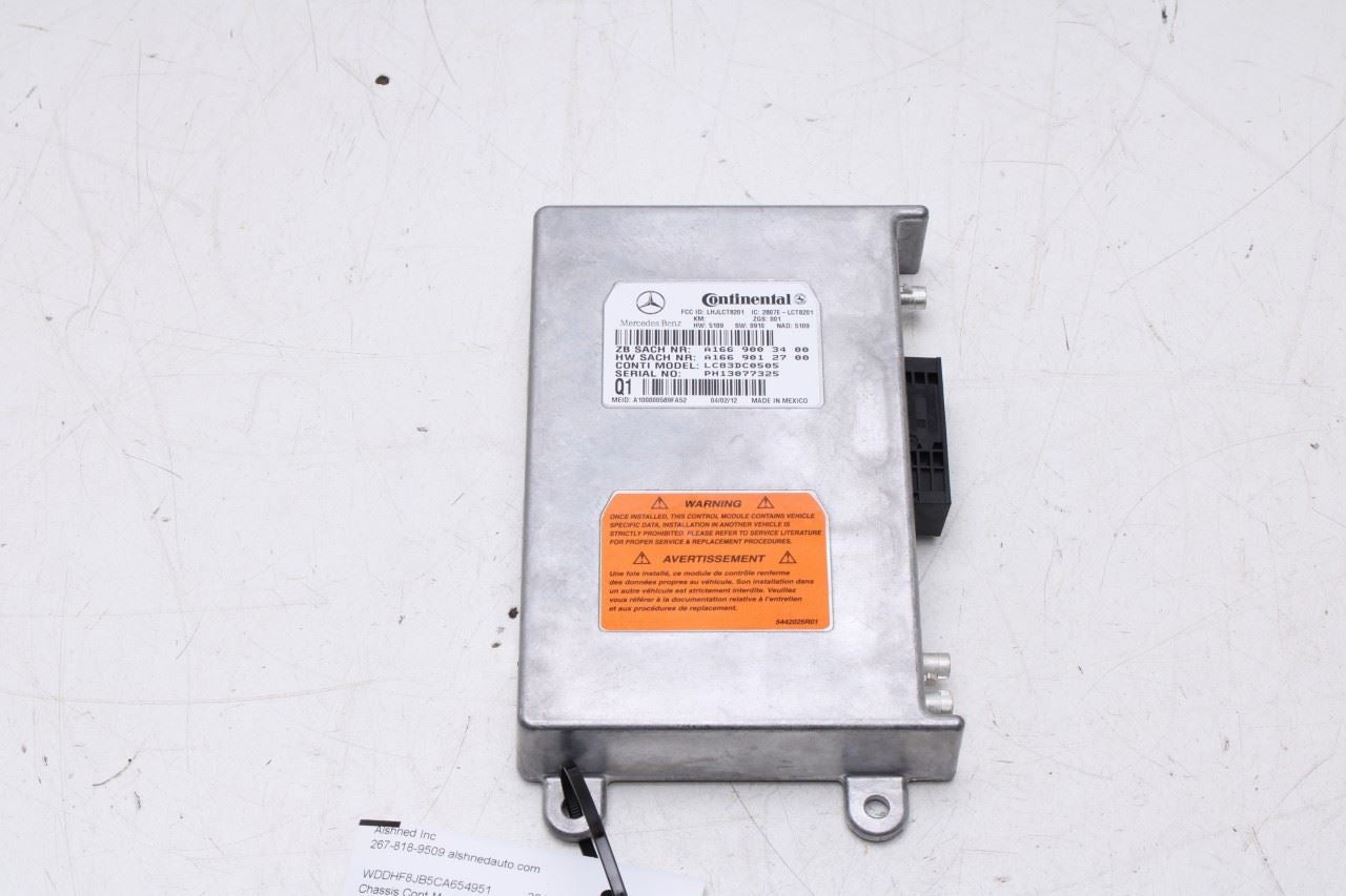 2010-2013 Mercedes-Benz E350 Sport 4MATIC Voice Communication Control Module - Alshned Auto Parts