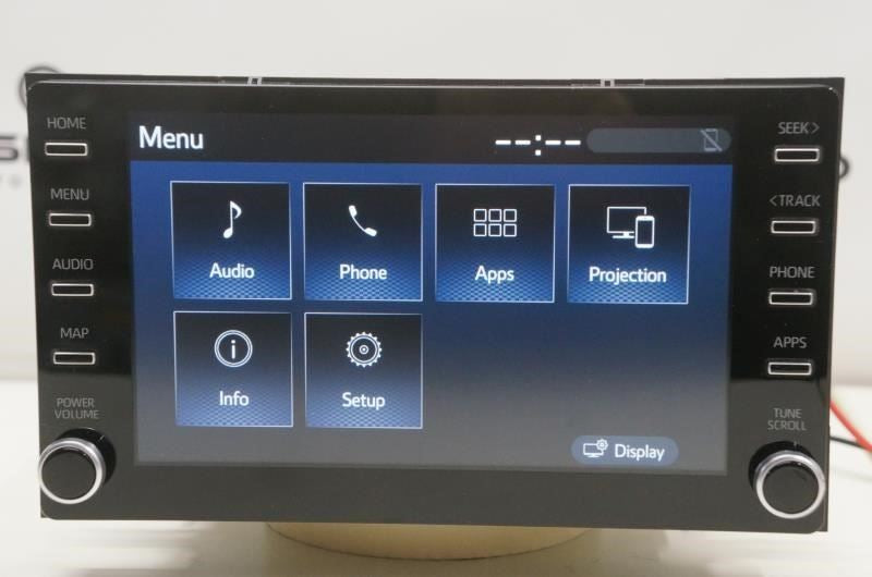 20-21 Toyota Corolla Pioneer Navi Radio Faceplate Control w Receiver and Display3