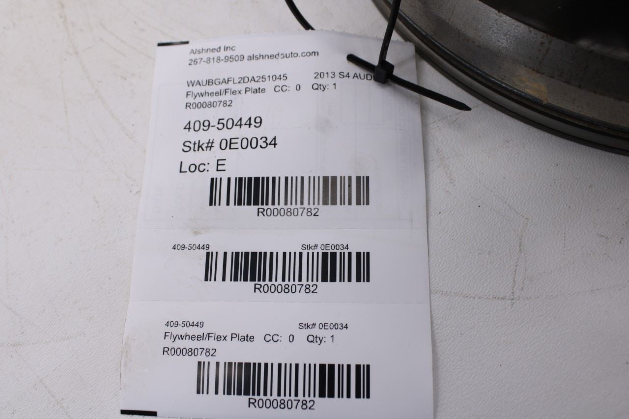 13-16 Audi S4 Premium Plus 3L Auto Transmission Flywheel Flexplate 0B5-105-317-K16