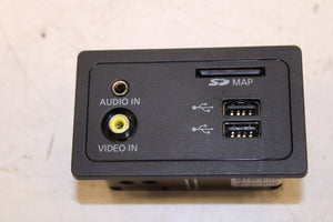 2016-19 Infiniti QX60 Center Console AUX USB Jack w/ Navigation Map Card Reader