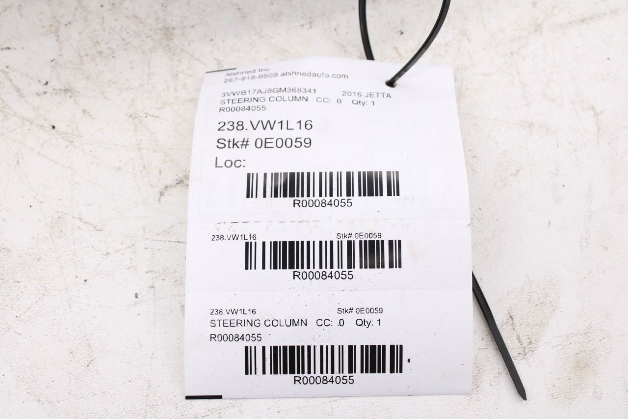2010-18 Volkswagen Jetta Sport 1.8L Steering Column Assembly 1K1-419-502-BM OEM11