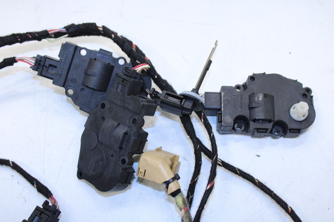 2010-2016 Porsche Panamera HVAC Blend Door Actuator Motor Set with Wire Harness - Alshned Auto Parts