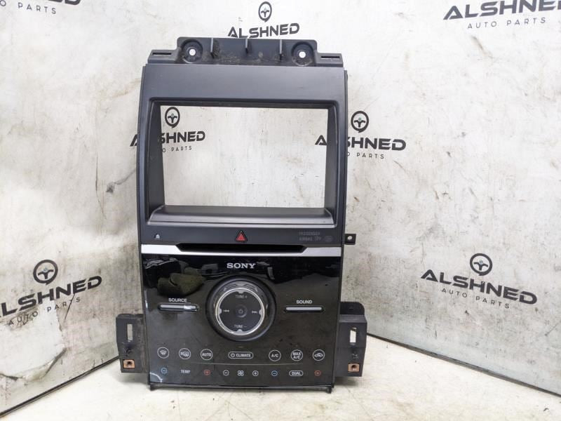 2014-19 Ford Taurus Audio Radio Climate Control Panel EG1T-18A802-EC OEM *ReaD* - Alshned Auto Parts