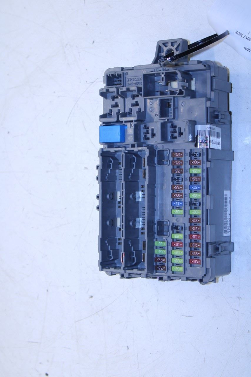 17-18 Acura MDX AWD Cabin Instrument Panel Left Fuse Relay Junction Block *ReaD* - Alshned Auto Parts