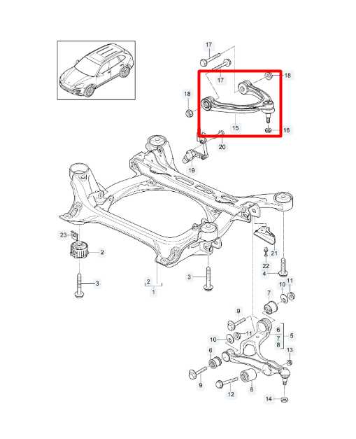 2011-18 Porsche Cayenne Platinum AWD Front Suspension RH or LH Upper Control Arm - Alshned Auto Parts