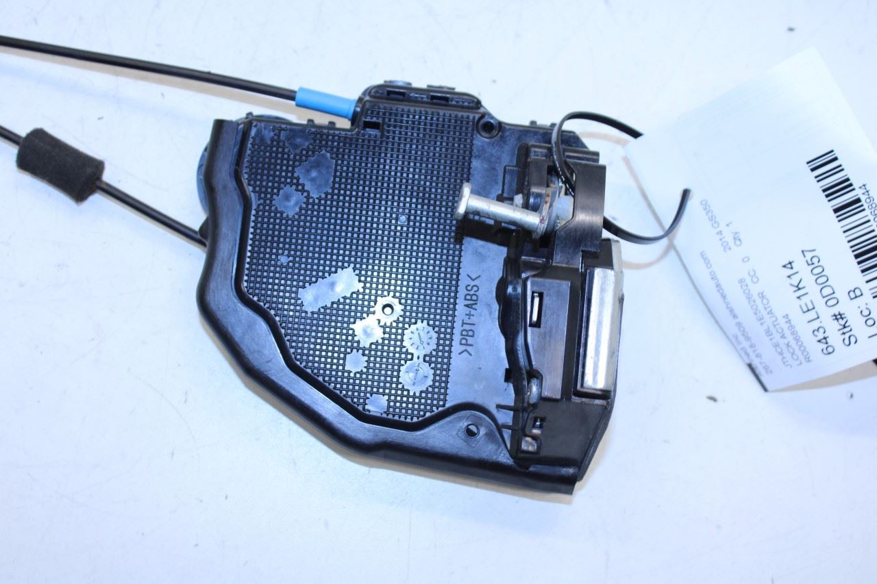 13-20 Lexus GS350 Rear Right Passenger Side Door Lock Latch Actuator 69050-33120 - Alshned Auto Parts
