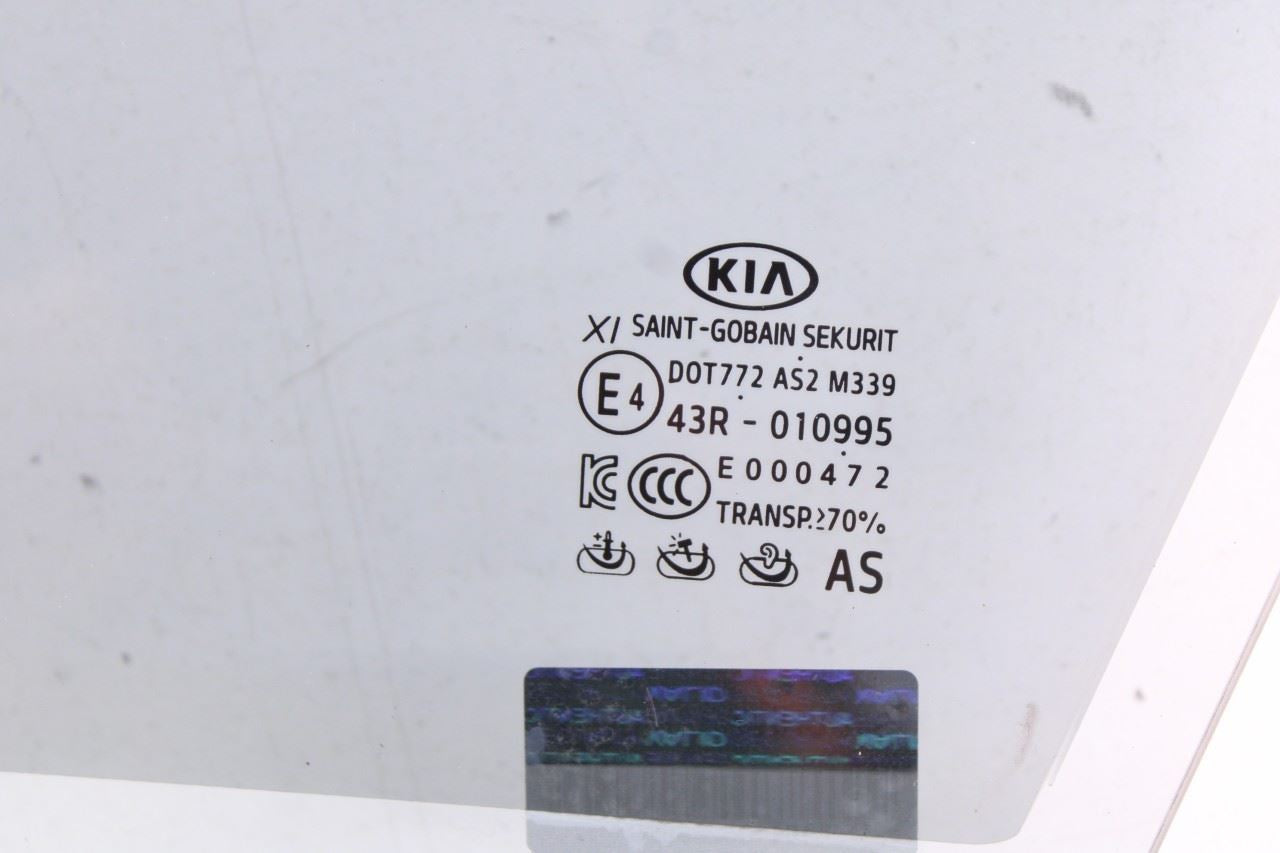 18-23 Kia Stinger GT2 AWD Front Driver LH Side Door Window Glass 82410-J5030 OEM - Alshned Auto Parts
