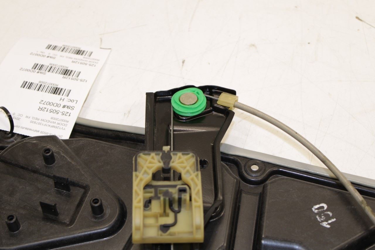 2015-18 Volvo S60 T5 Premier Front Right Door Window Regulator w/ Carrier Plate - Alshned Auto Parts