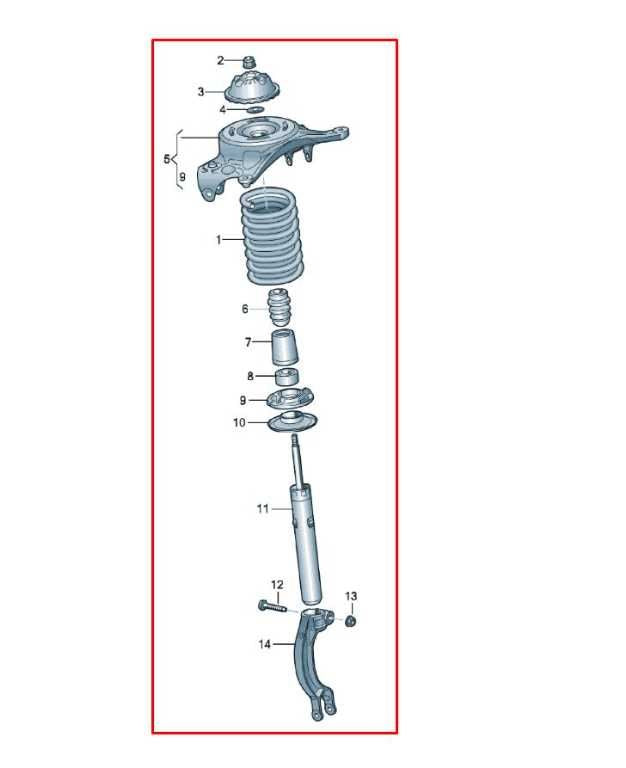 2013-16 Audi S4 Premium Plus 3L AWD Front Left Side Shock Strut Absorber *ReaD*1