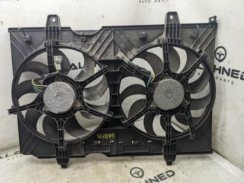 14-15 Nissan Rogue Select 2.5L Dual Radiator Cooling Fan Motor Assy 21481-JG70A - Alshned Auto Parts