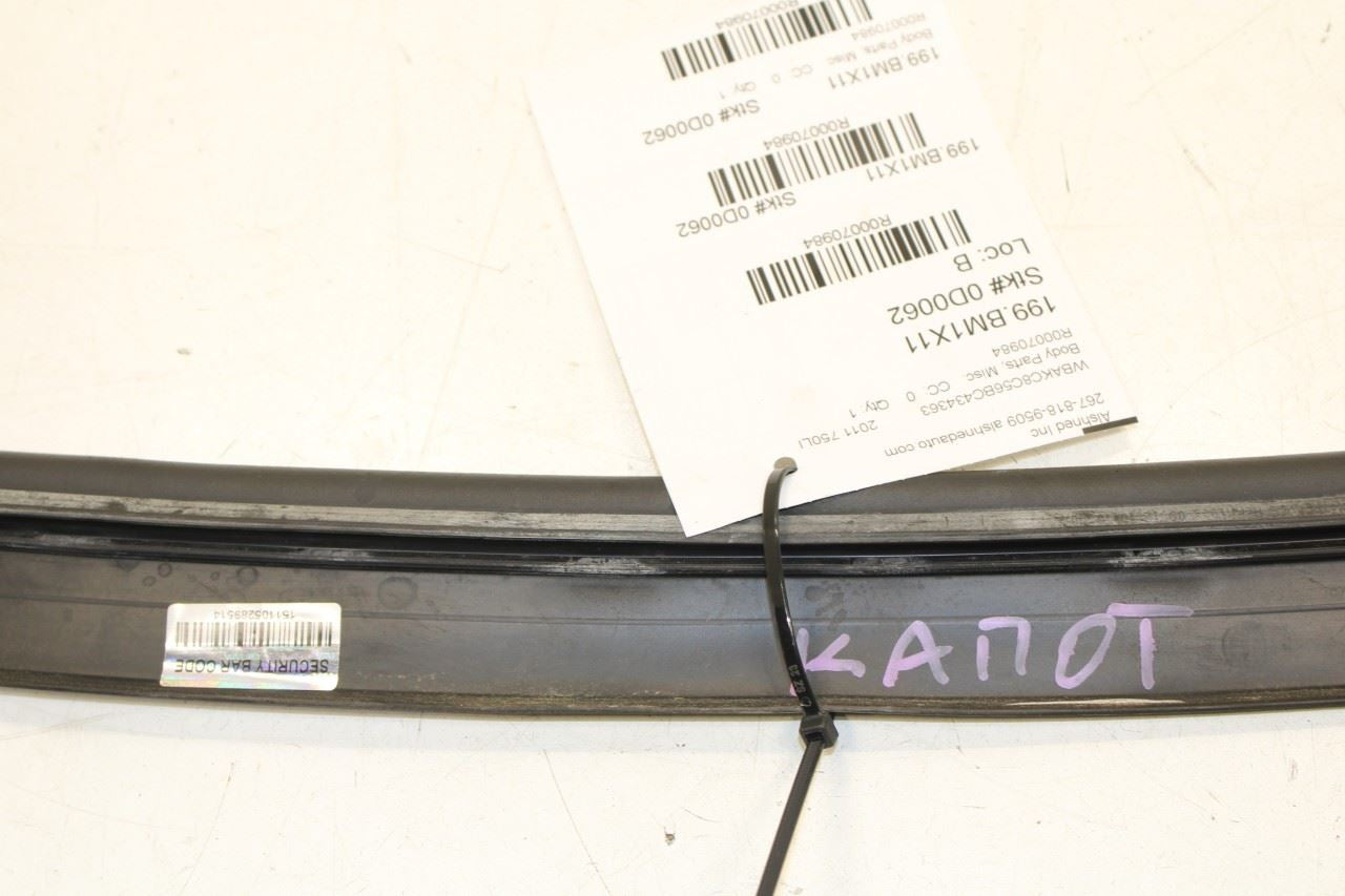 2010-2015 BMW 750Li xDrive Front Hood Bonnet Weatherstrip Seal 51767199435 OEM - Alshned Auto Parts