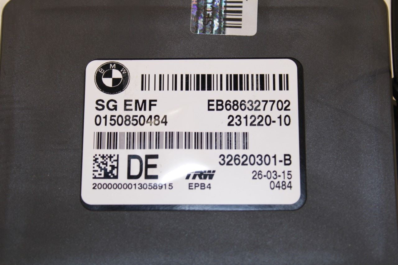 2011-2017 BMW X3 xDrive28i EMF Parking Brake Control Module 34436887358 OEM - Alshned Auto Parts