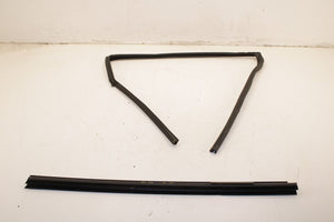 14-20 Infiniti QX60 Pure Rear Left Door Run Channel with Belt Inner Weatherstrip