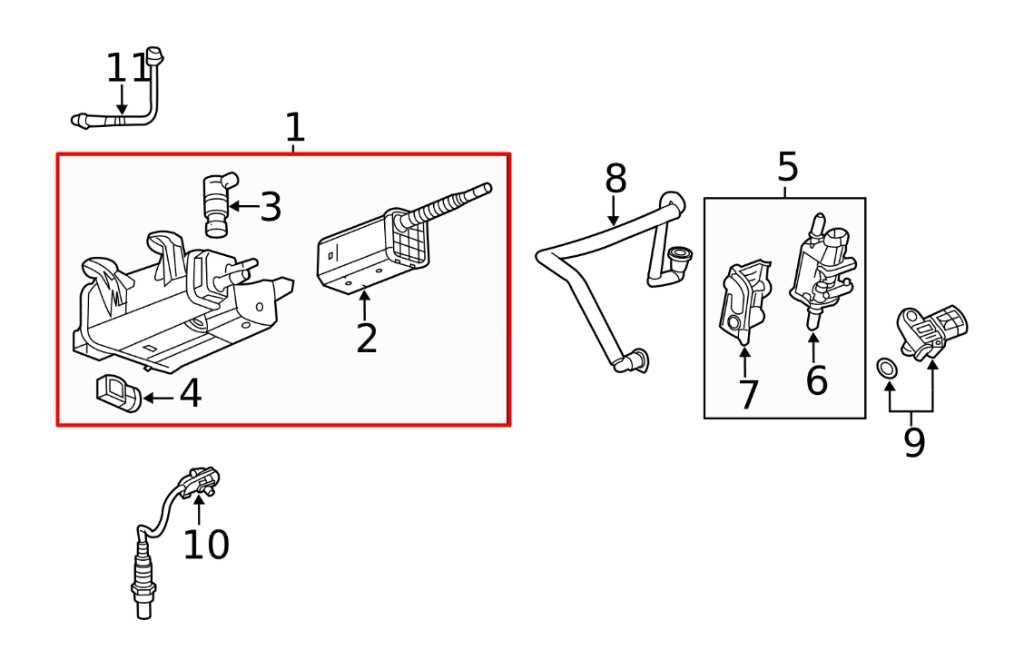 2010-2017 Chevrolet Equinox Fuel Vapor Evaporator Emission Canister 23156464 OEM - Alshned Auto Parts