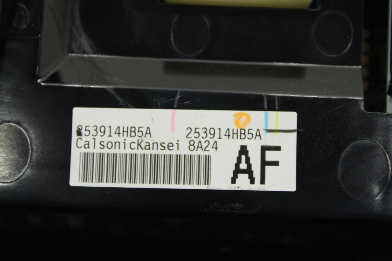 2017-2020 Infiniti Q60 Luxe Dash Display HVAC Climate Radio Faceplate Control - Alshned Auto Parts