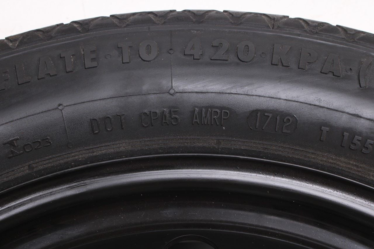 2010-16 Mercedes-Benz E350 Sport 4Matic Spare Wheel Tire Continental T155/70R17 - Alshned Auto Parts