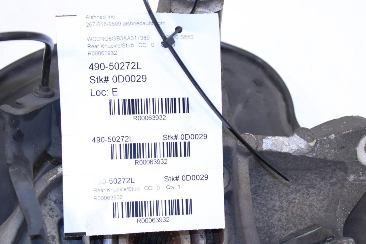 07-13 Mercedes-Benz S550 AWD Rear LH Side Spindle Knuckle Hub 221-350-21-08 OEM - Alshned Auto Parts