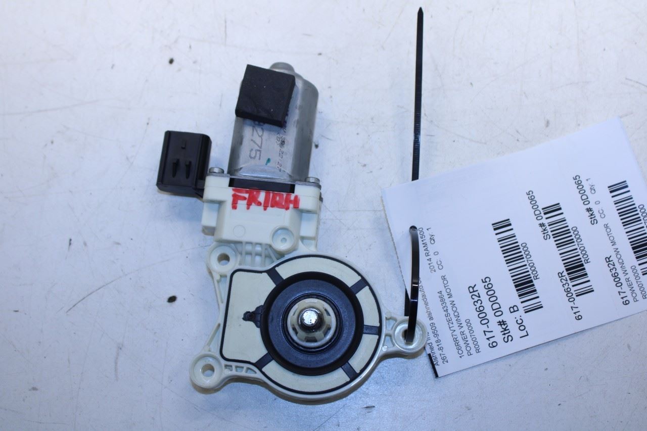 2011-2018 RAM 1500 Crew Cab Laramie Front Right Door Power Window 68044804AA OEM - Alshned Auto Parts
