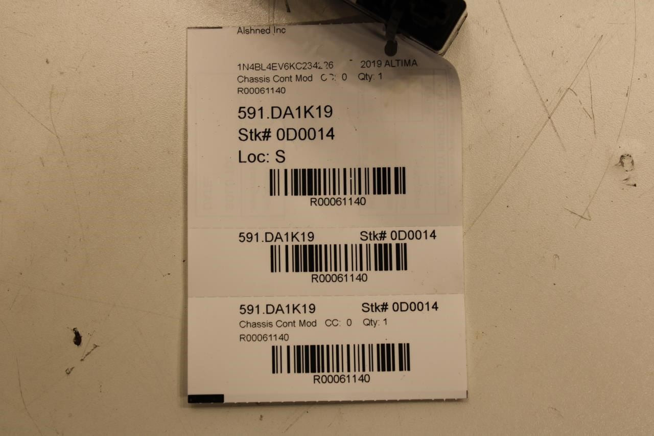 2019-2025 Nissan Altima SL DC Charger USB Control Module 283H1-9DJ0A OEM - Alshned Auto Parts