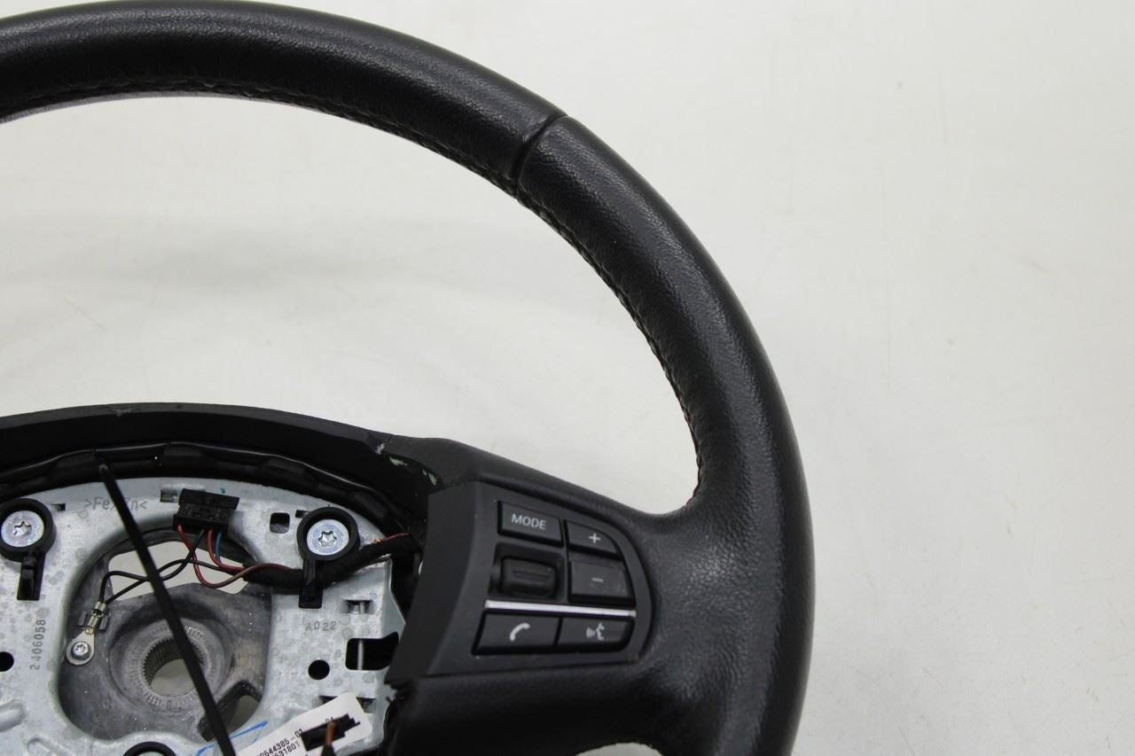 14-18 BMW X5 xDrive35i 3.0L AWD Steering Wheel Leather w/ Control Buttons *ReaD* - Alshned Auto Parts