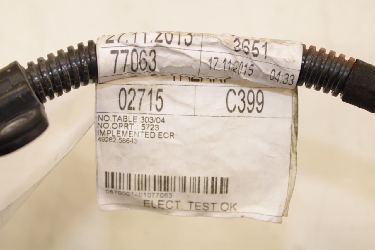 2014-2021 Maserati Ghibli S Q4 3.0L AWD Auto Transmission Gearbox Wire Harness - Alshned Auto Parts