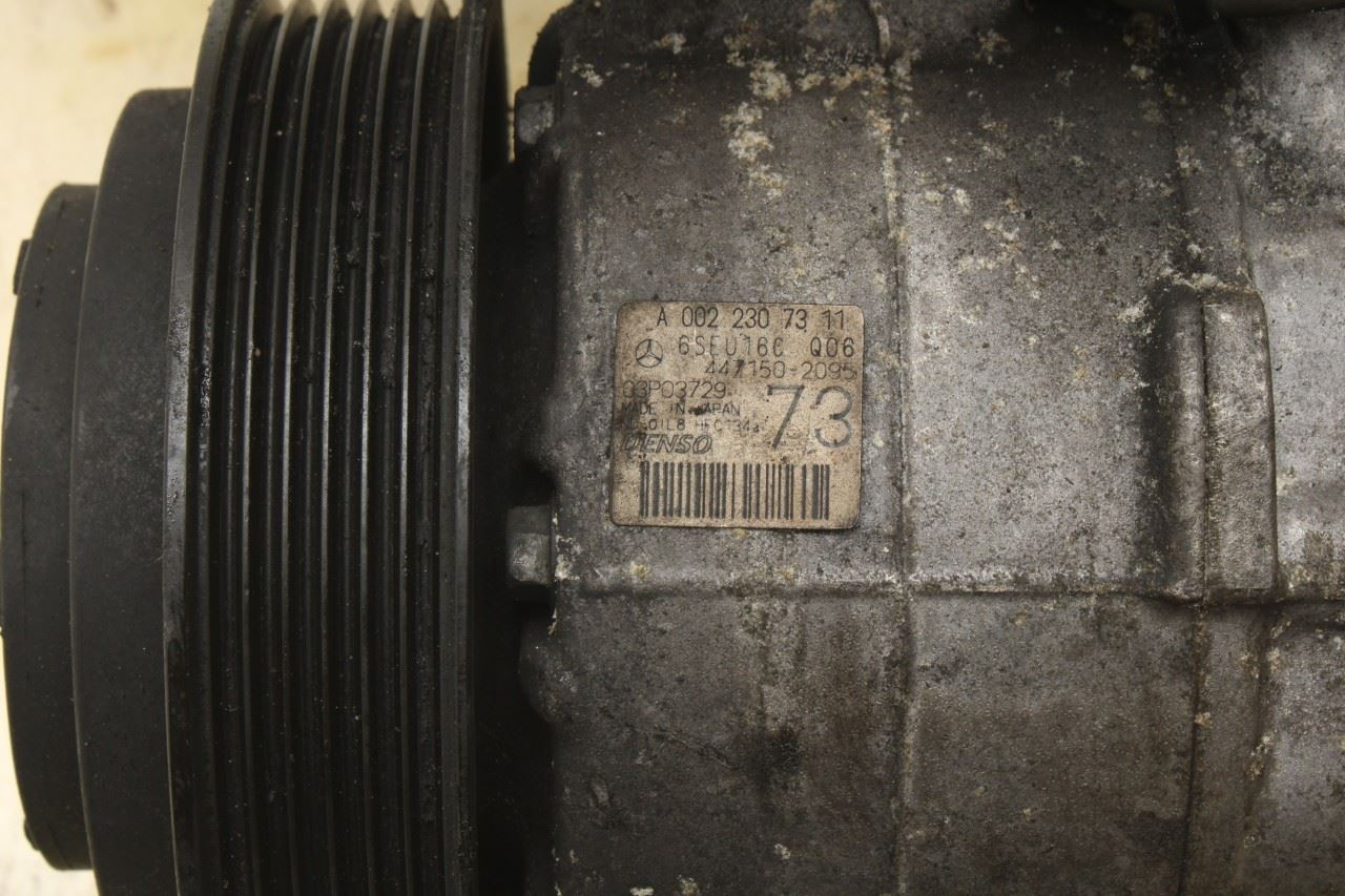 2012-2014 Mercedes-Benz E350 Sport 4MATIC 3.5L AC Air Conditioner Compressor - Alshned Auto Parts