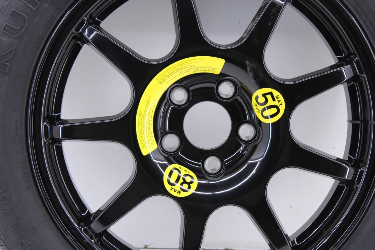 18-21 Kia Stinger GT2 AWD Spare Wheel Tire Kumho T135/80R18 104M 52910-2M902 OEM - Alshned Auto Parts