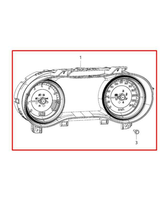 17-18 Jeep Cherokee Limited 4WD Speedometer Gauge Instrument Cluster 86K Mileage - Alshned Auto Parts
